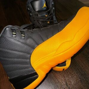Jordan 12 Retro “Black University Gold”
